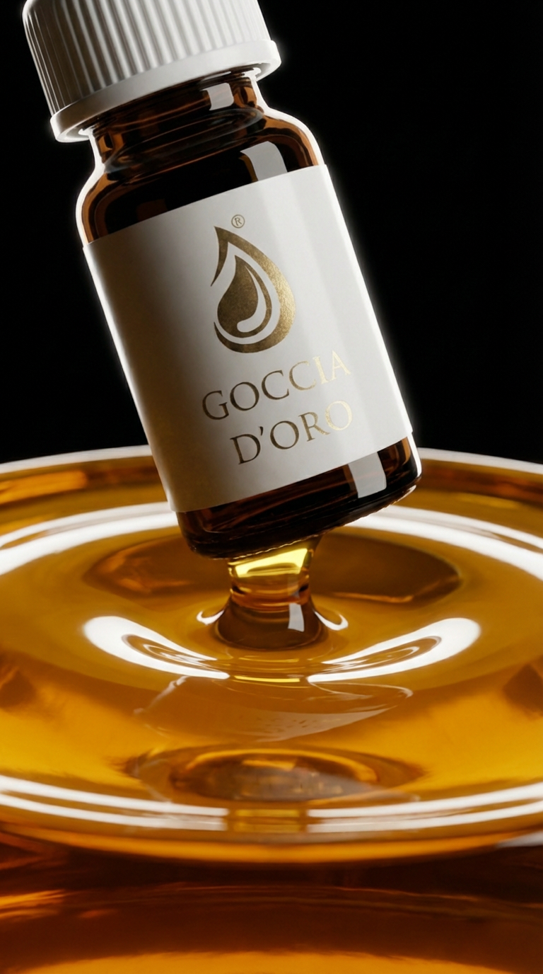 Siero Ristrutturante Capelli Goccia d'Oro – Fiala monodose 5 ml